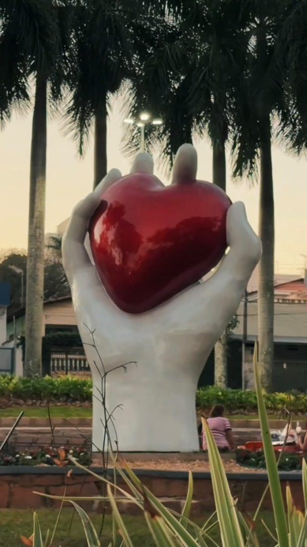 Amor, um gesto universal, em Jaguariúna